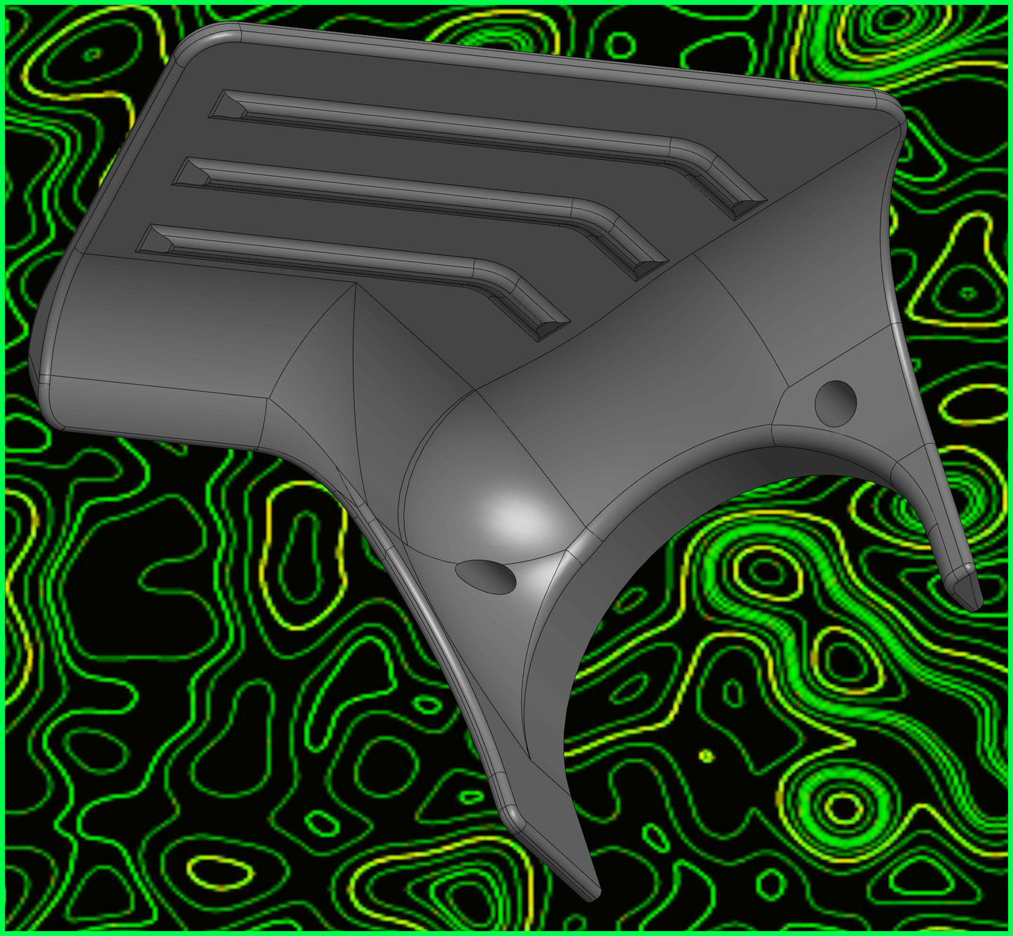 B7 MOTOR FAN SHROUD