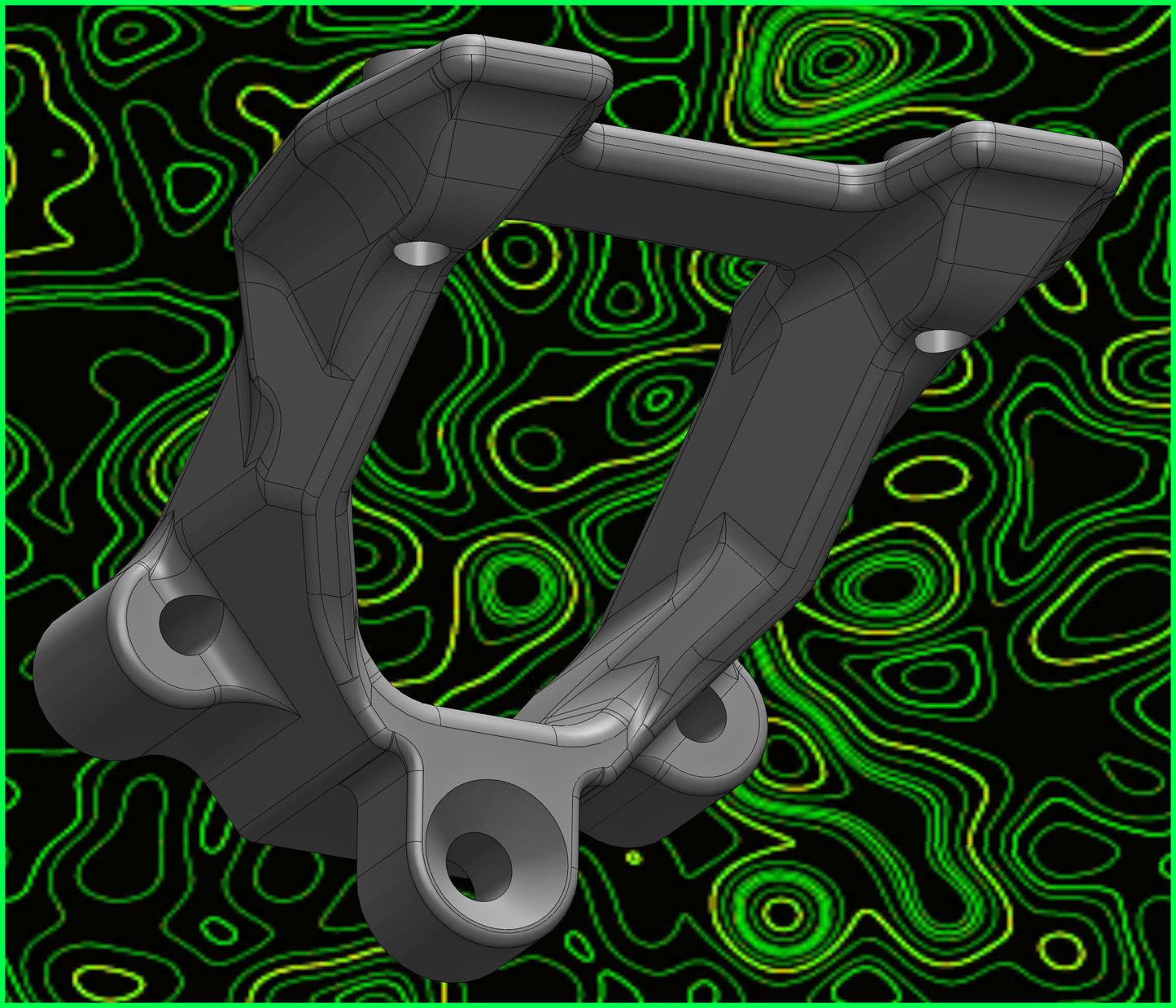 B7 REAR WING MOUNT