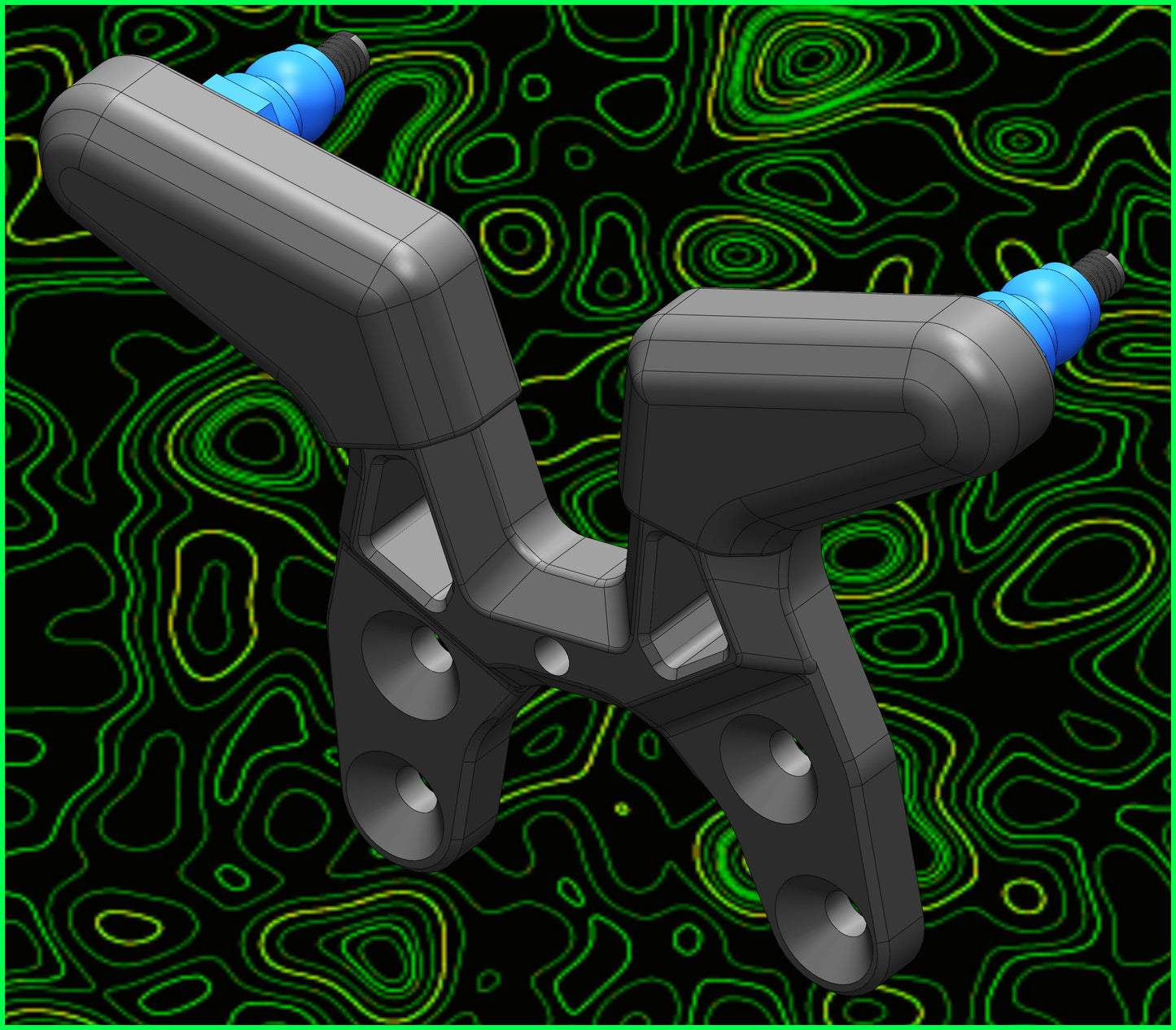 B7 FRONT R1 SHOCK TOWER