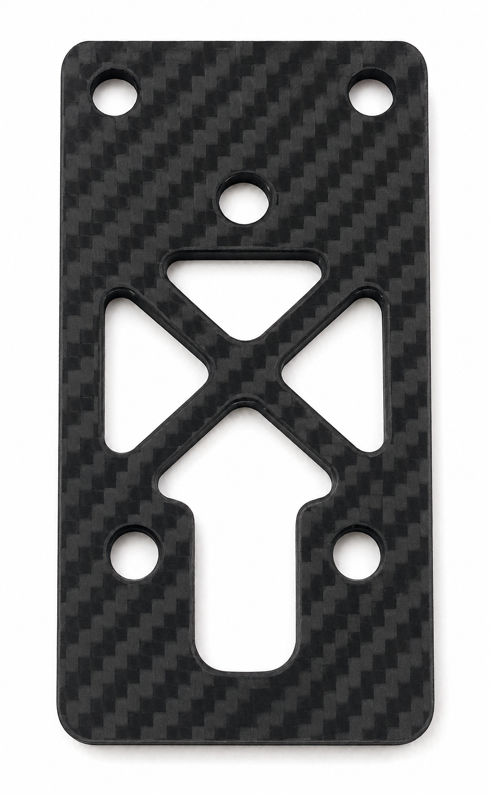 RC10 24 REAR TRANSMISSION CARBON TOP PLATE BRACE