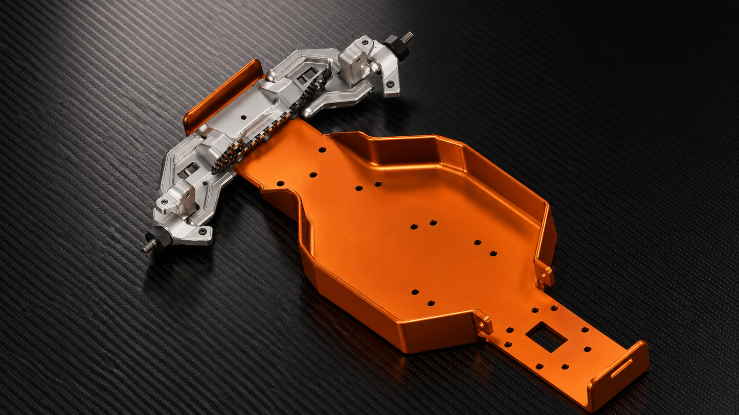 RC 10 24 PRO TEAM 7MM HEX DRIVE FRONT SUSPENSION SYSTEM / BILLET ALUMINIUM