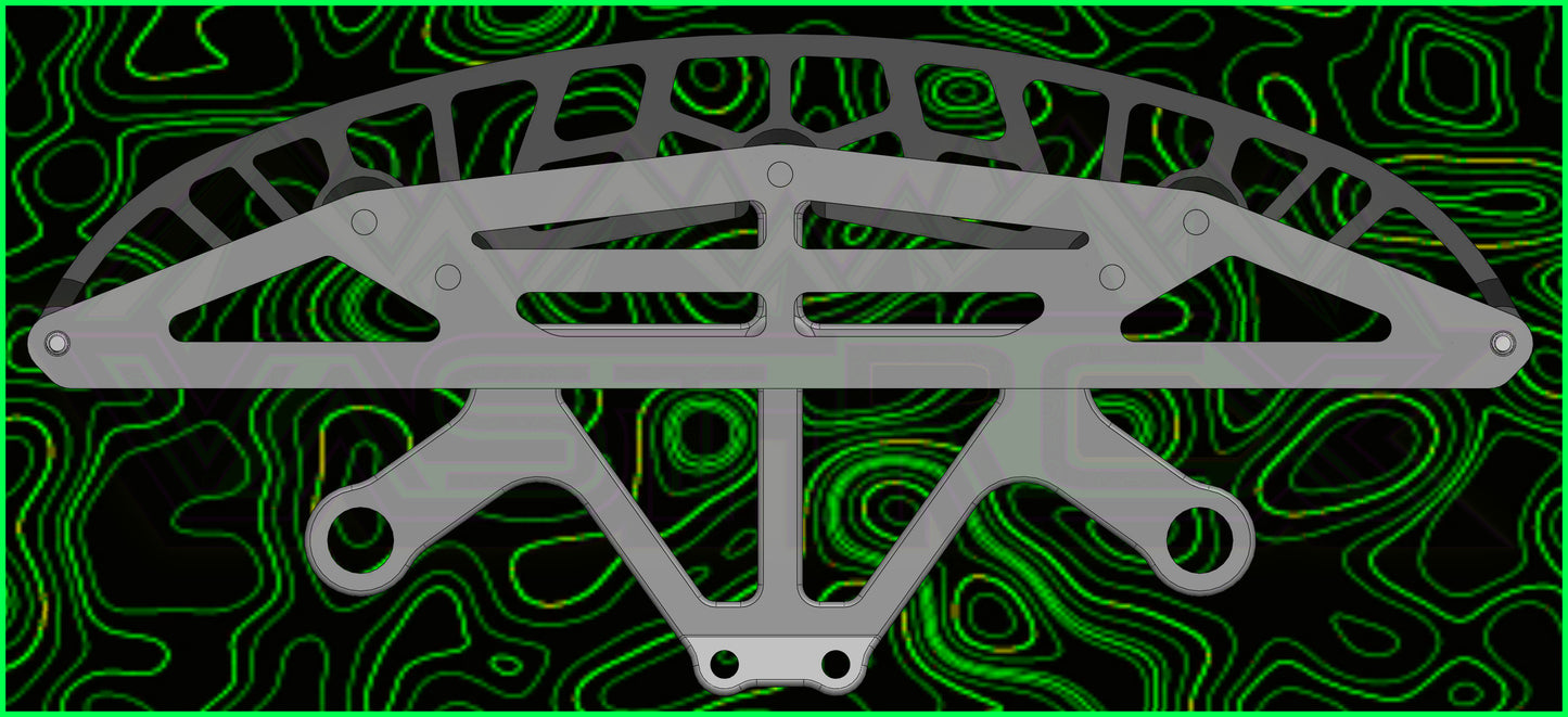 GROM NASCAR FRONT BODY BUMPER MOUNT SYSTEM