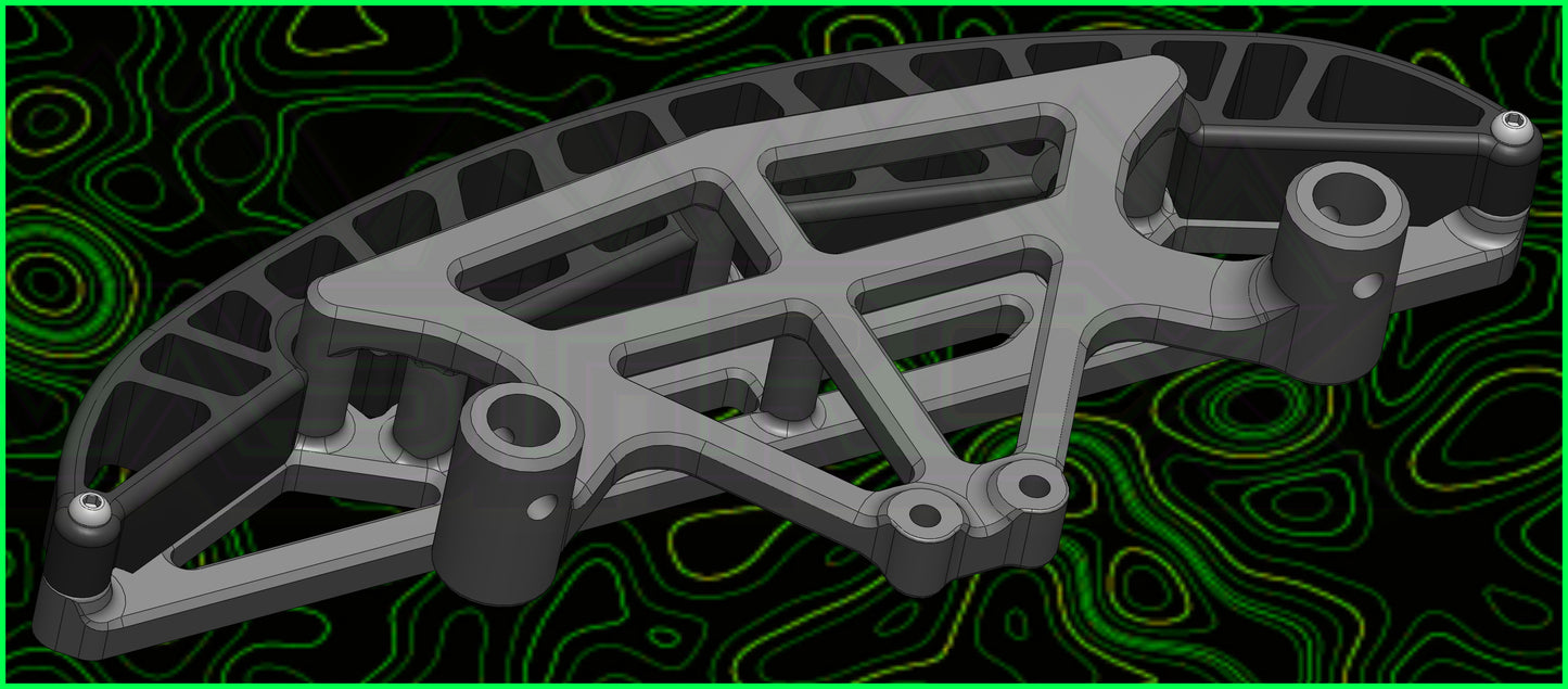 GROM NASCAR FRONT BODY BUMPER MOUNT SYSTEM