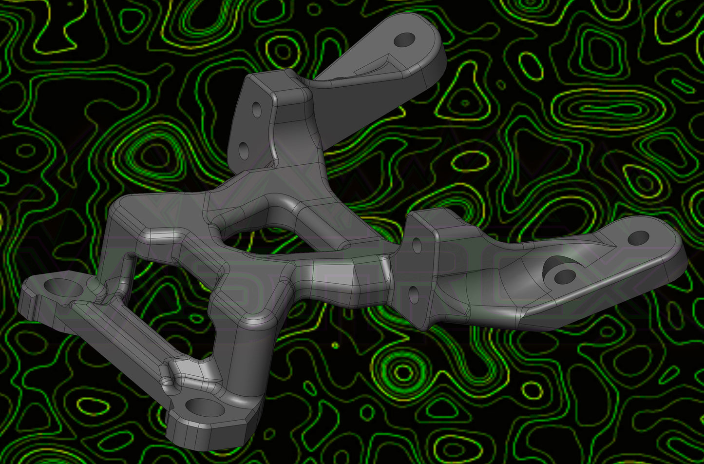 MICRO B T FRONT SHOCK TOWER BULKHEAD
