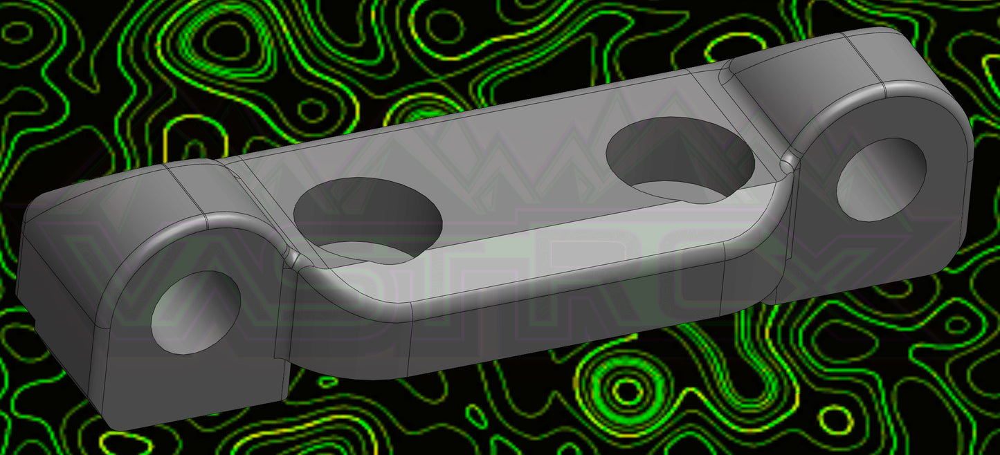 MICRO B CONTROL ARM REAR FORWARD HINGE PIN BLOCK