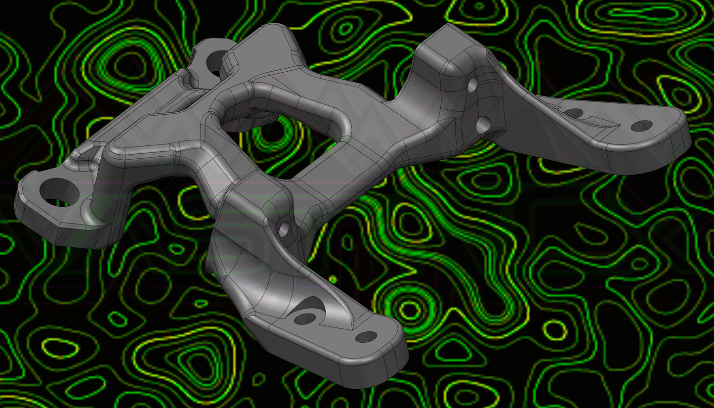 MICRO B T FRONT SHOCK TOWER BULKHEAD