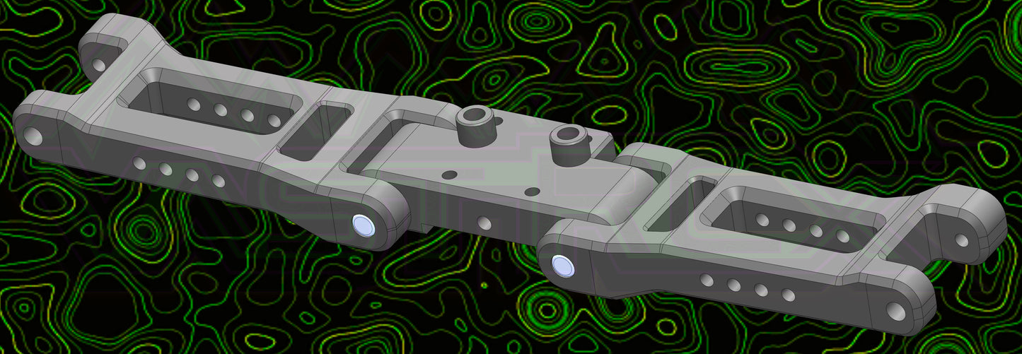 MICRO B T RACE OFFSET FRONT C ARMS R L / FRONT HINGE PIN BULKHEAD SYSTEM