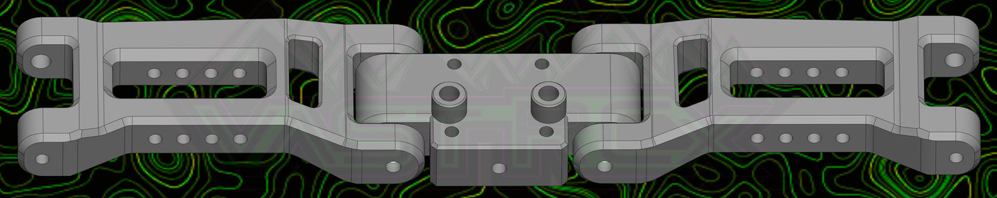 MICRO B T RACE OFFSET FRONT C ARMS R L / FRONT HINGE PIN BULKHEAD SYSTEM