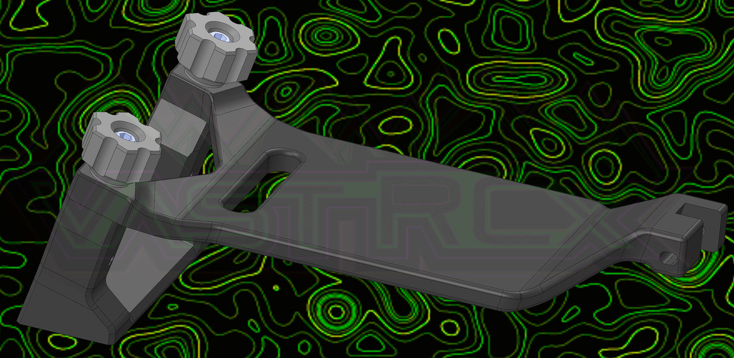 MICRO B LOW PRO TOP DECK // STEERING SERVO MOUNT SYSTEM