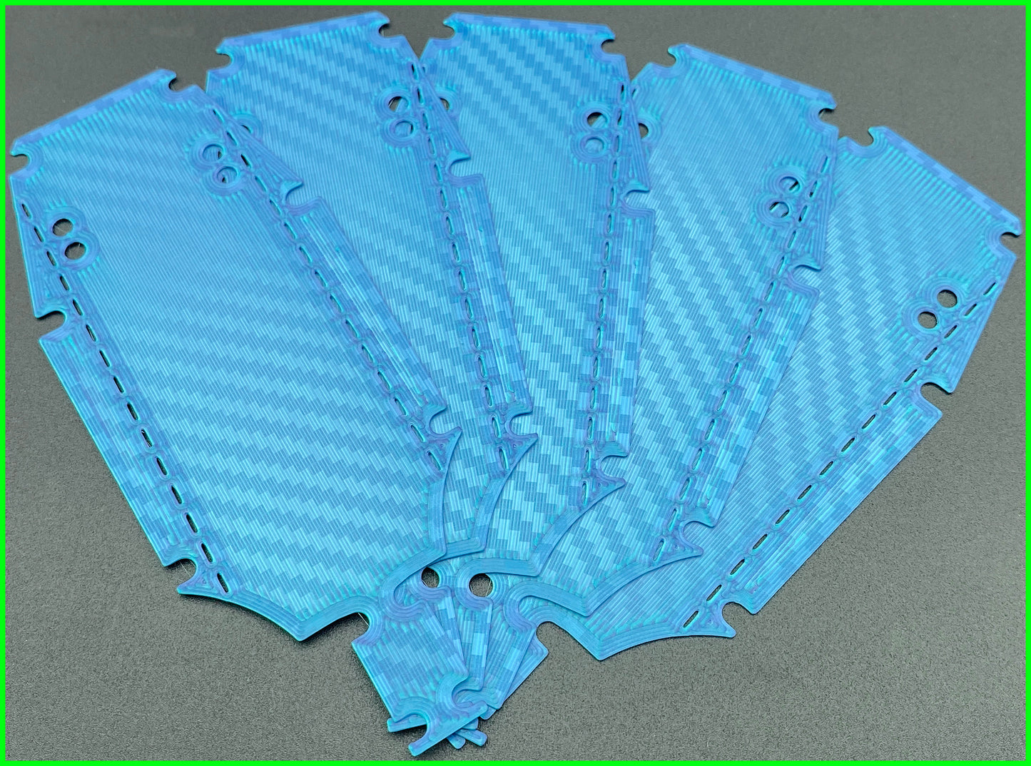 MICRO B CHASSIS PROTECTOR 2D CARBON PATTERN
