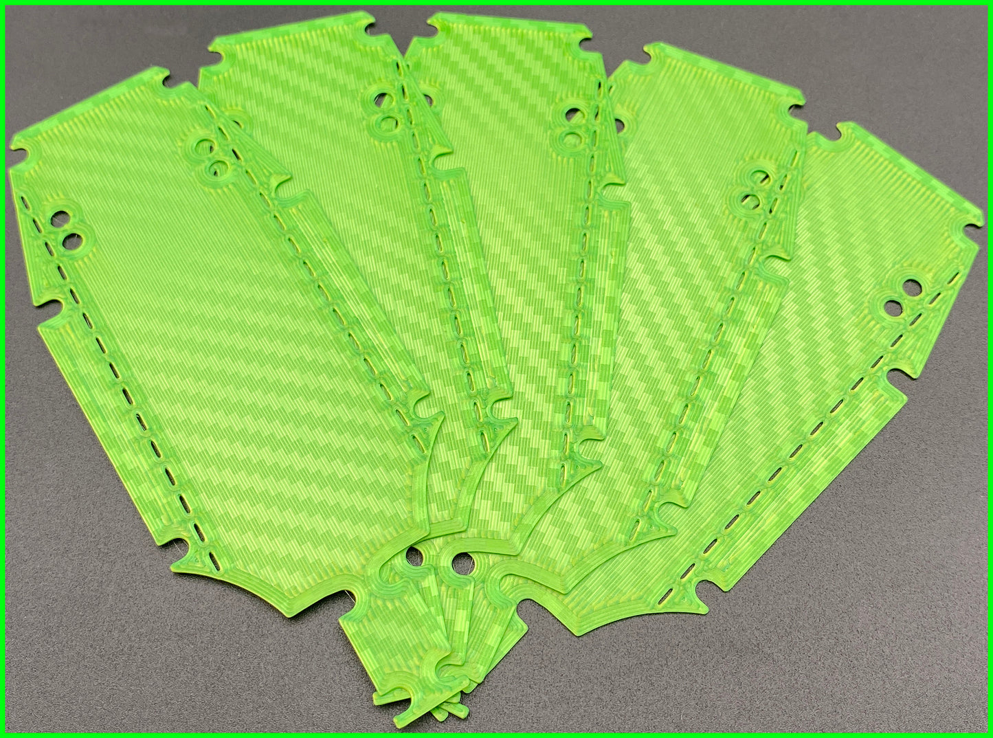 MICRO B CHASSIS PROTECTOR 2D CARBON PATTERN