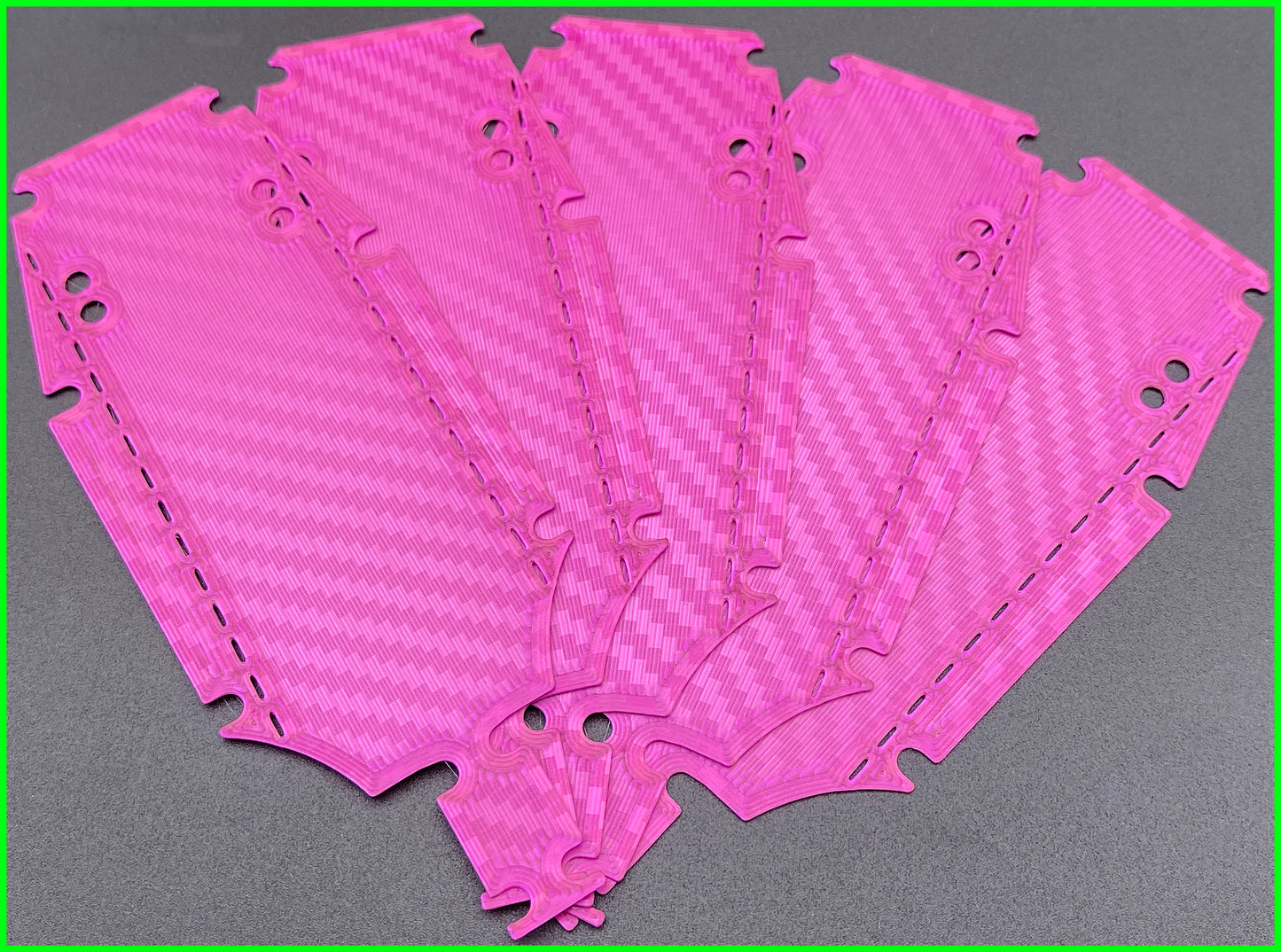 MICRO B CHASSIS PROTECTOR 2D CARBON PATTERN