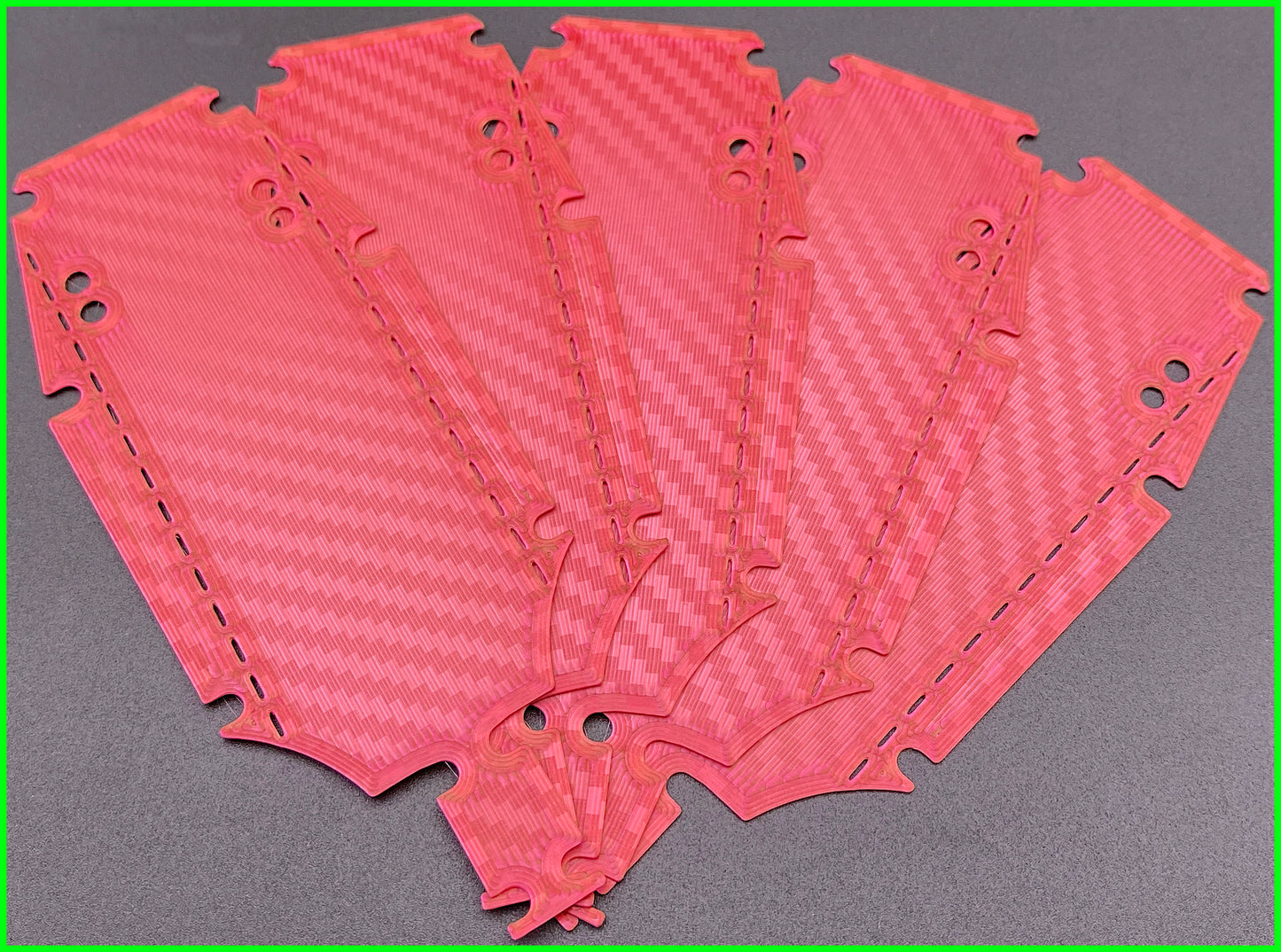 MICRO B CHASSIS PROTECTOR 2D CARBON PATTERN