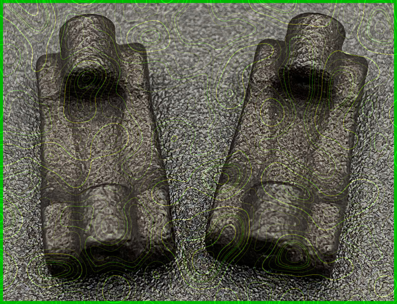 MICRO B T R1 CASTER BLOCKS RIGHT LEFT SET SOLO