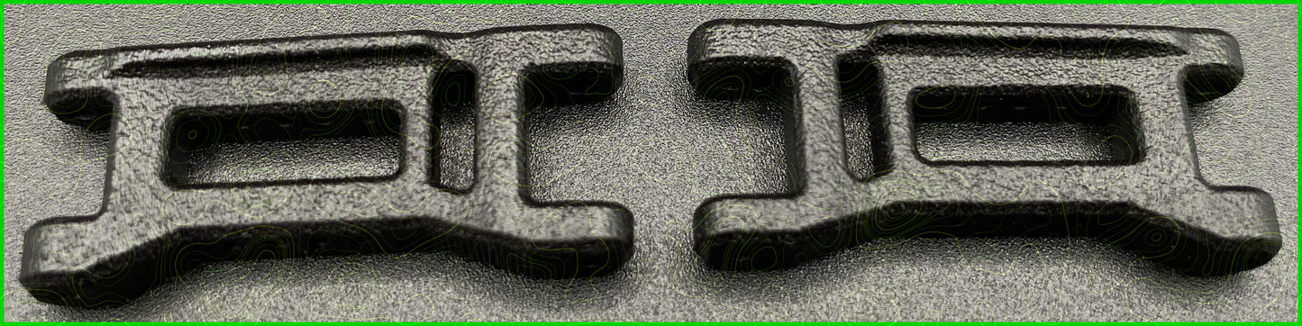 MICRO B T FRONT R1 C ARMS RIGHT LEFT SET SOLO