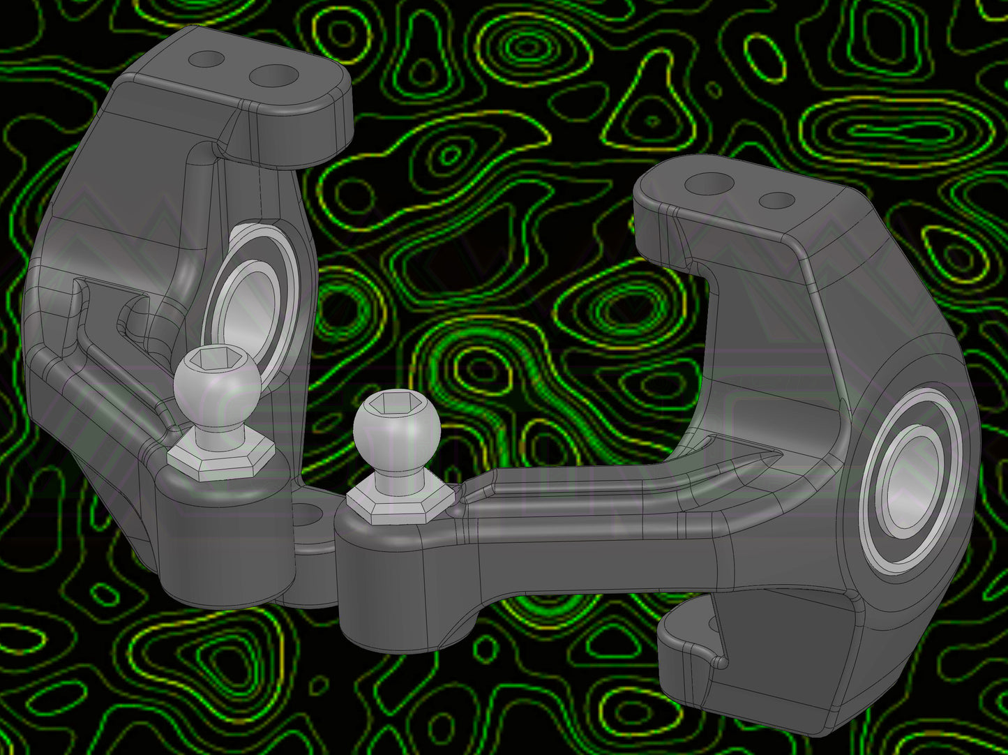 MICRO B T FRONT STEERING KNUCKLE R L SET
