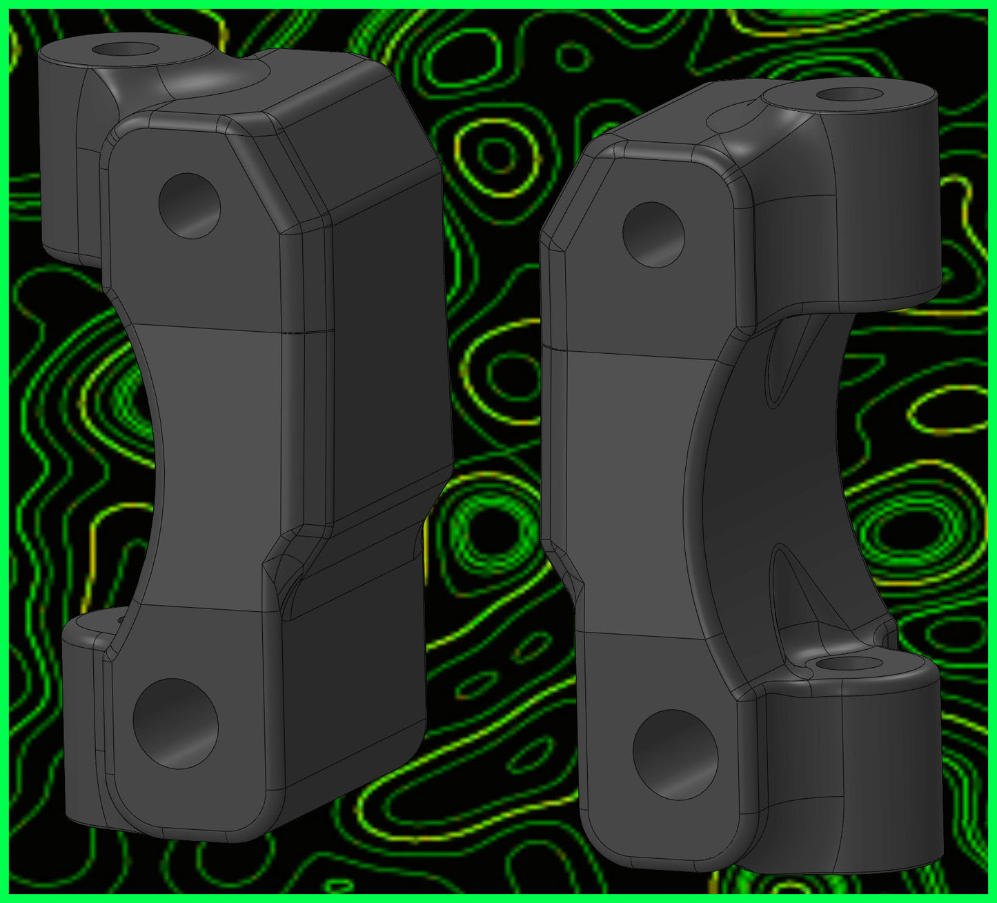 MICRO B T R2 CASTER BLOCKS RL SET SOLO
