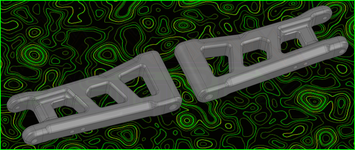 MICRO B T REAR CONTROL ARMS R L SET SOLO