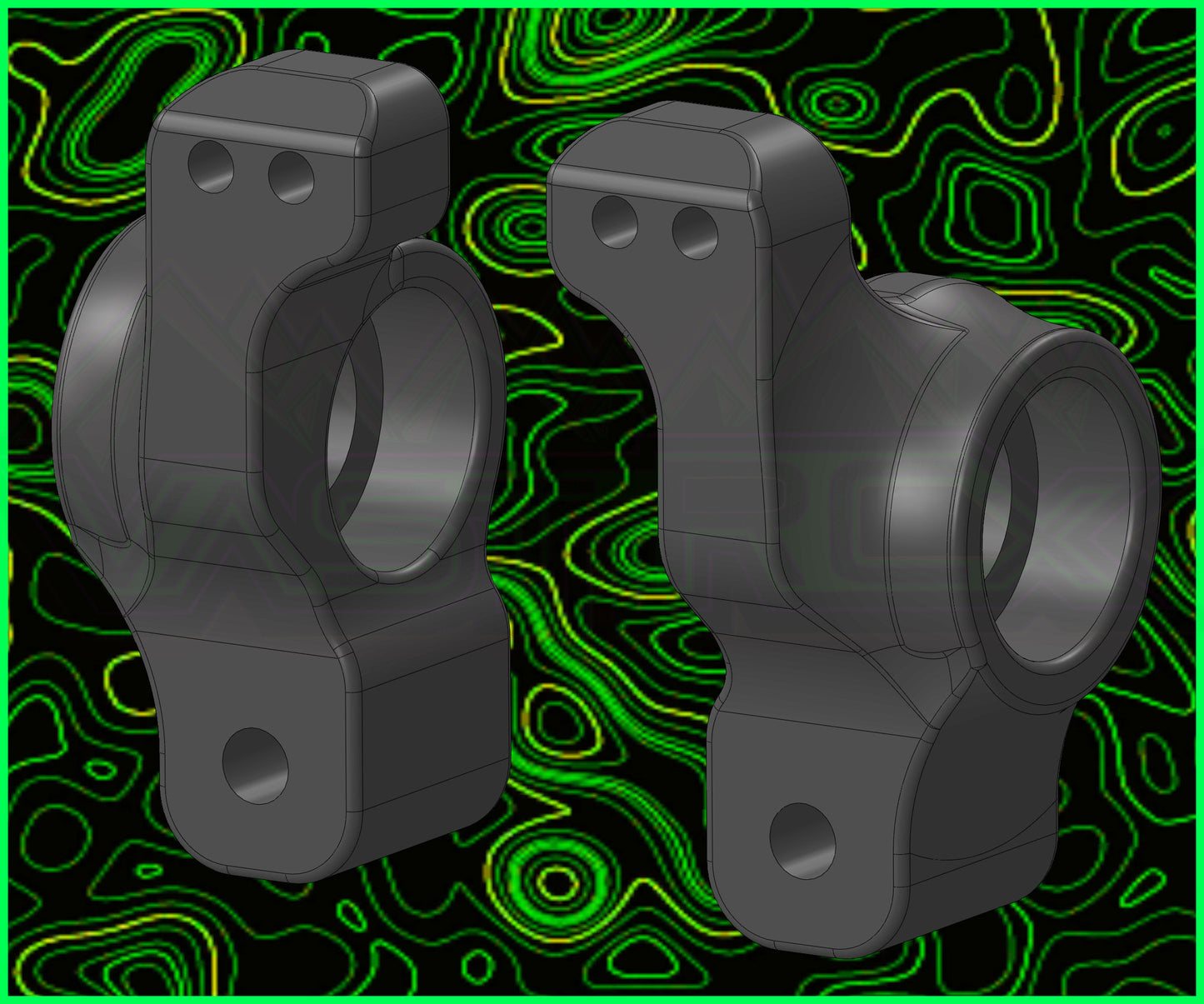 MICRO B T R2 REAR HUBS RIGHT LEFT SET SOLO