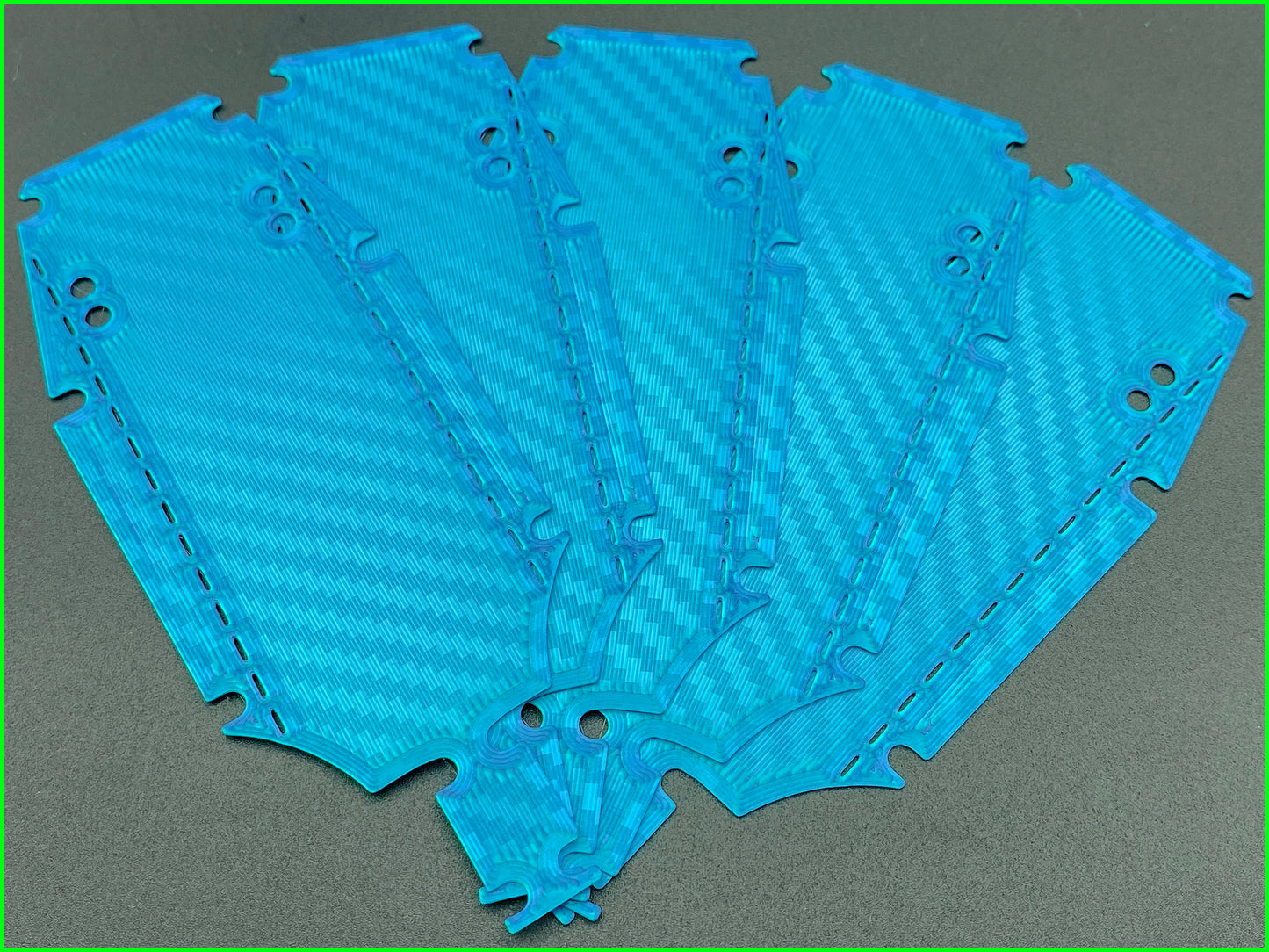 MICRO T CHASSIS PROTECTOR 2D CARBON PATTERN