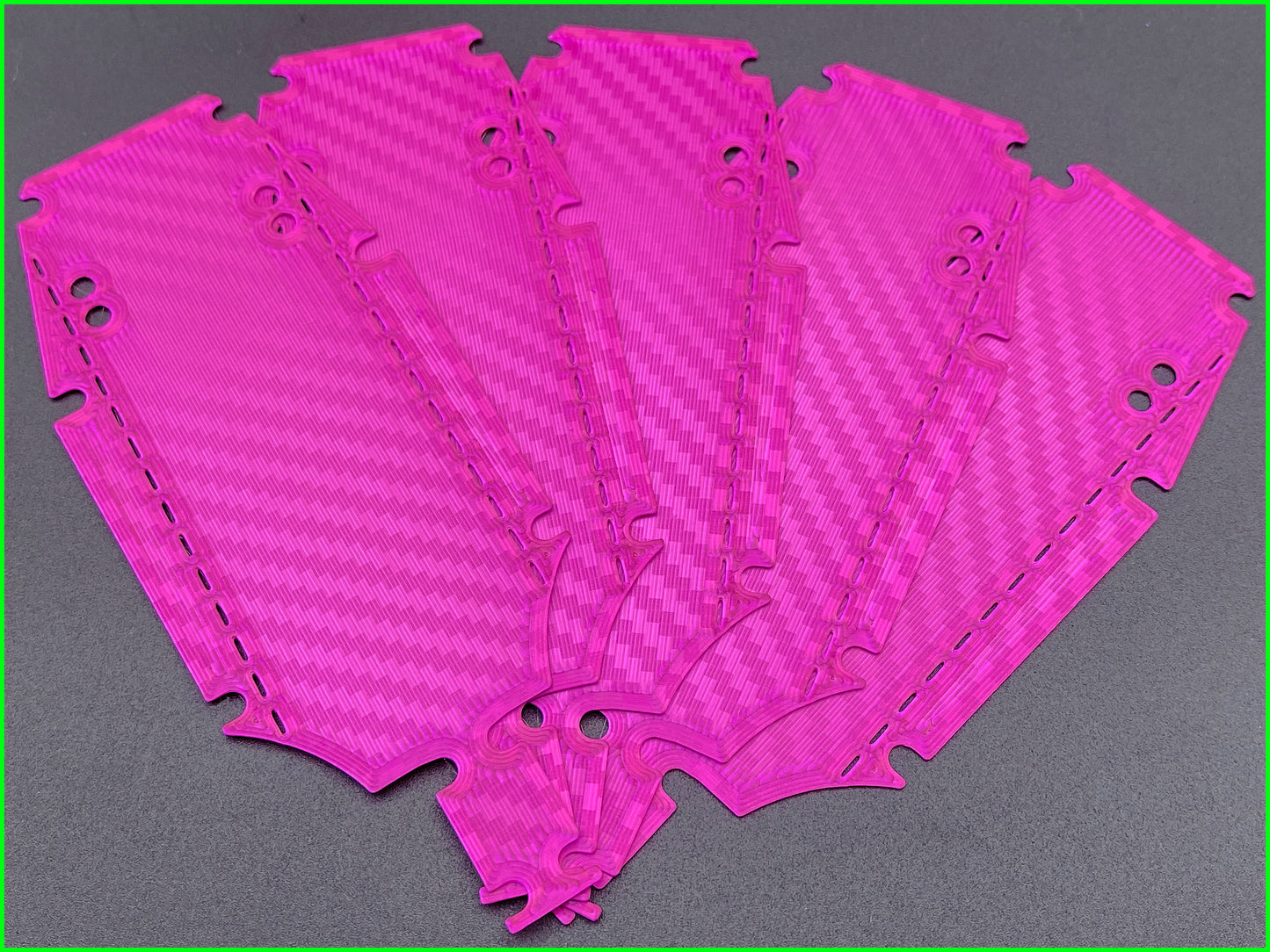MICRO T CHASSIS PROTECTOR 2D CARBON PATTERN