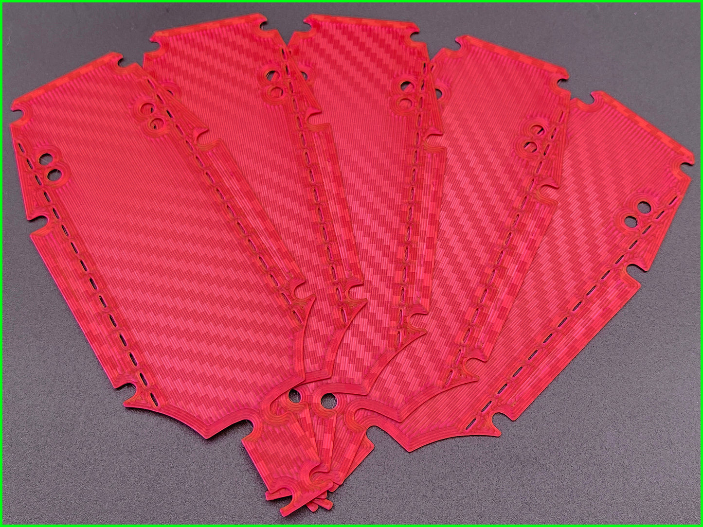 MICRO T CHASSIS PROTECTOR 2D CARBON PATTERN