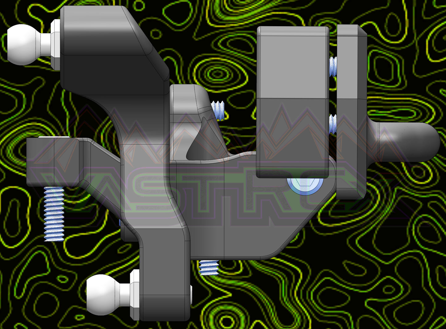 MICRO T REAR SHOCK TOWER BODY MOUNT BRACE SYSTEM