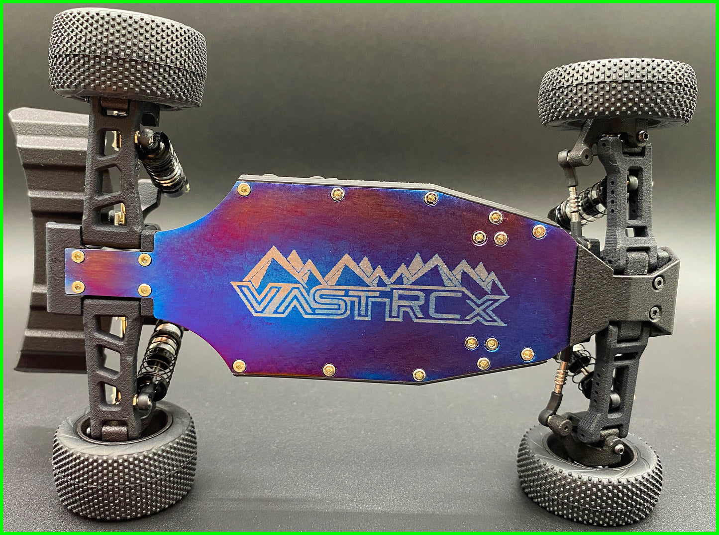 MICRO B TEAM +5MM TITANIUM CHASSIS SYSTEM