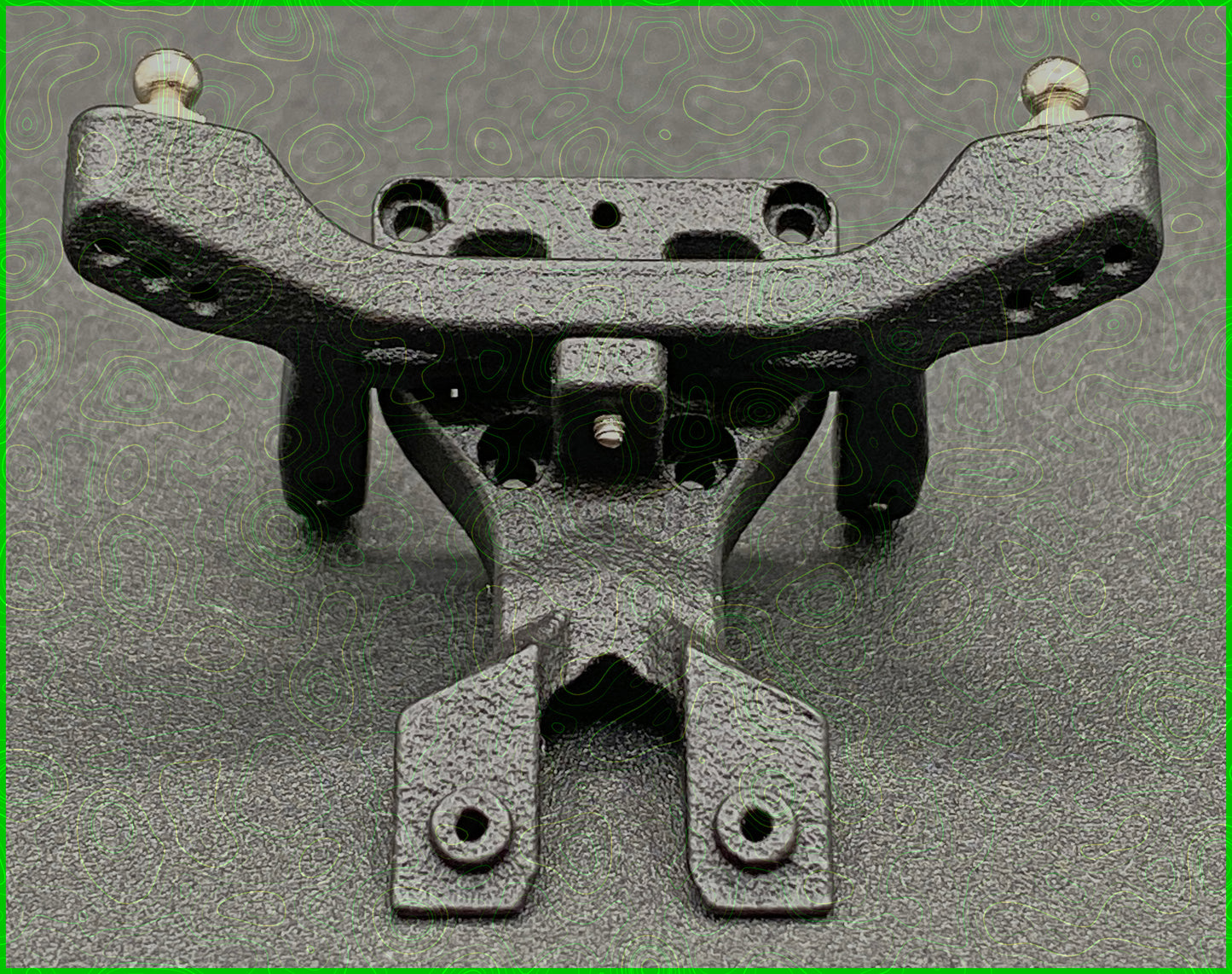 MICRO B REAR SHOCK TOWER WING MOUNT BULKHEAD SYSTEM