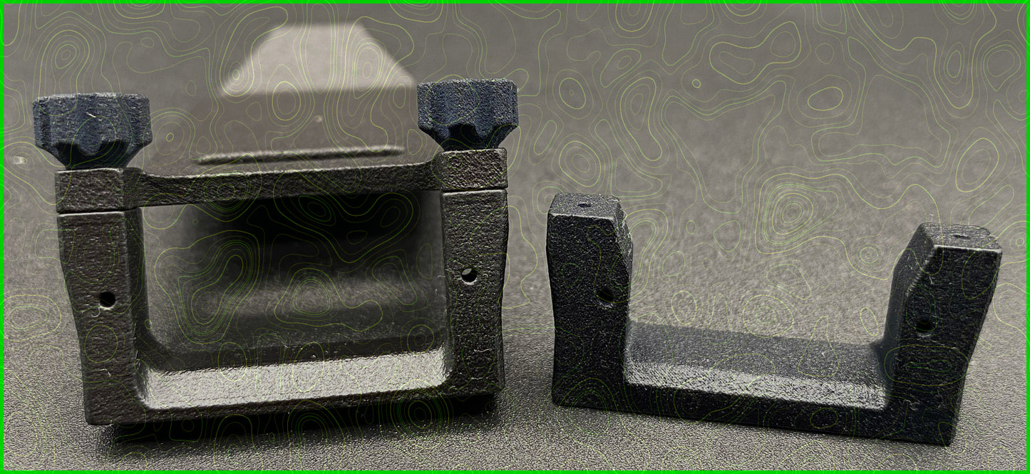 MICRO B LOW PRO TOP DECK // STEERING SERVO MOUNT SYSTEM