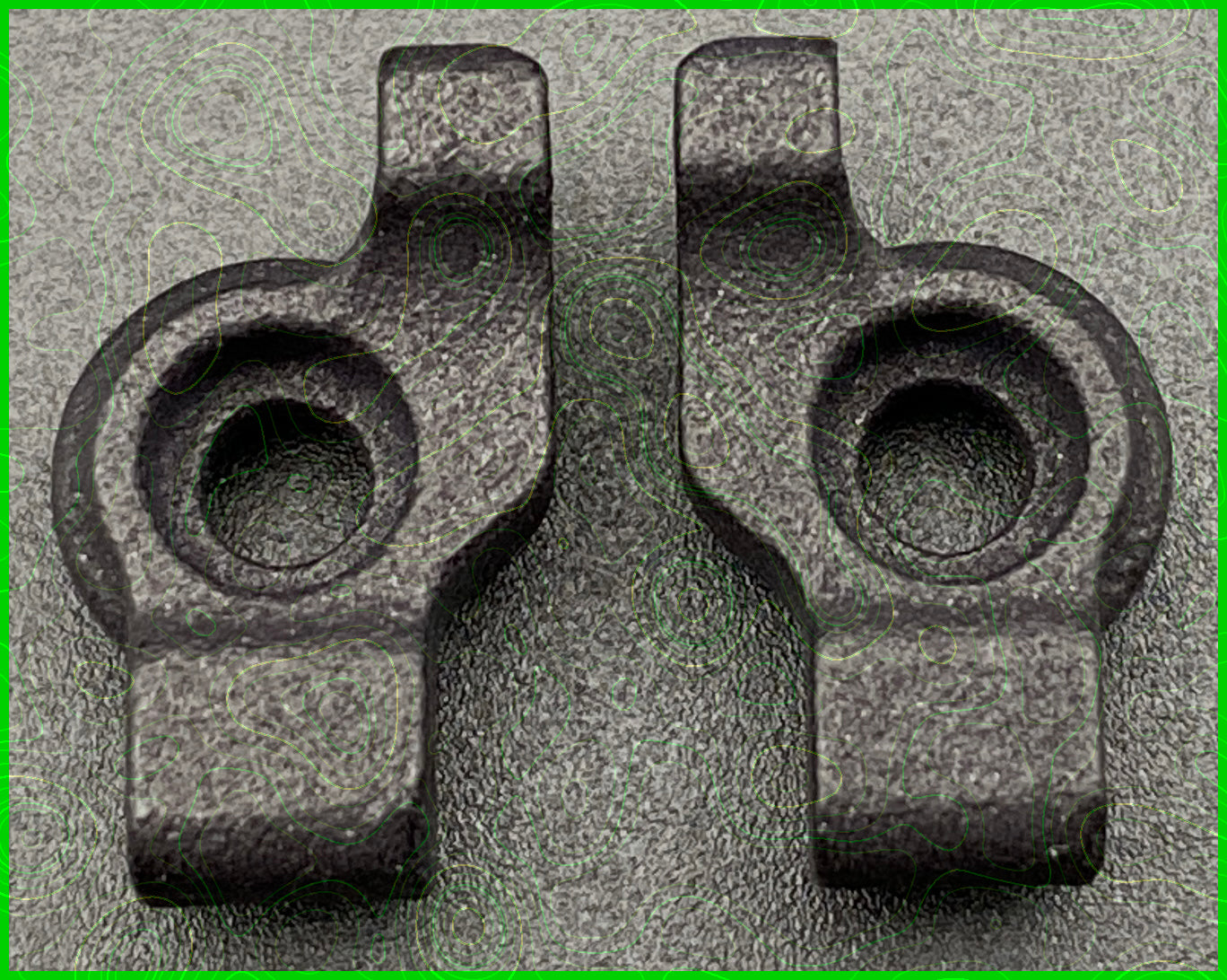MICRO B T R2 REAR HUBS RIGHT LEFT SET SOLO