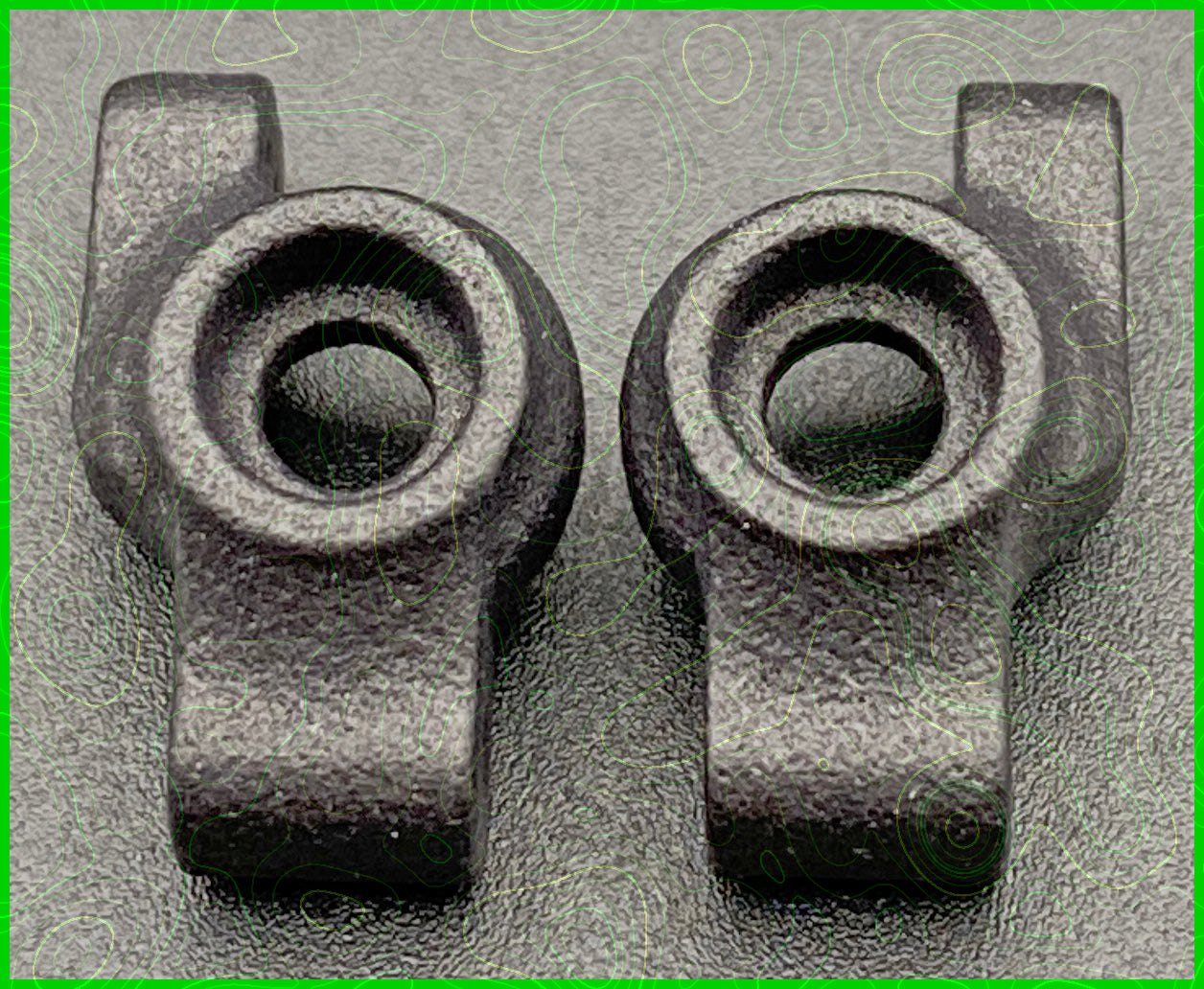 MICRO B T R2 REAR HUBS RIGHT LEFT SET SOLO