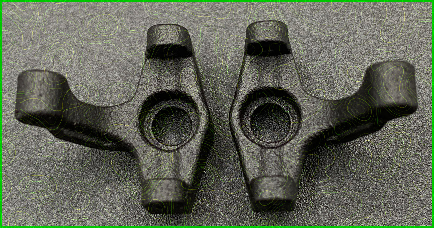 MICRO B T STEERING KNUCKLES R L SET SOLO