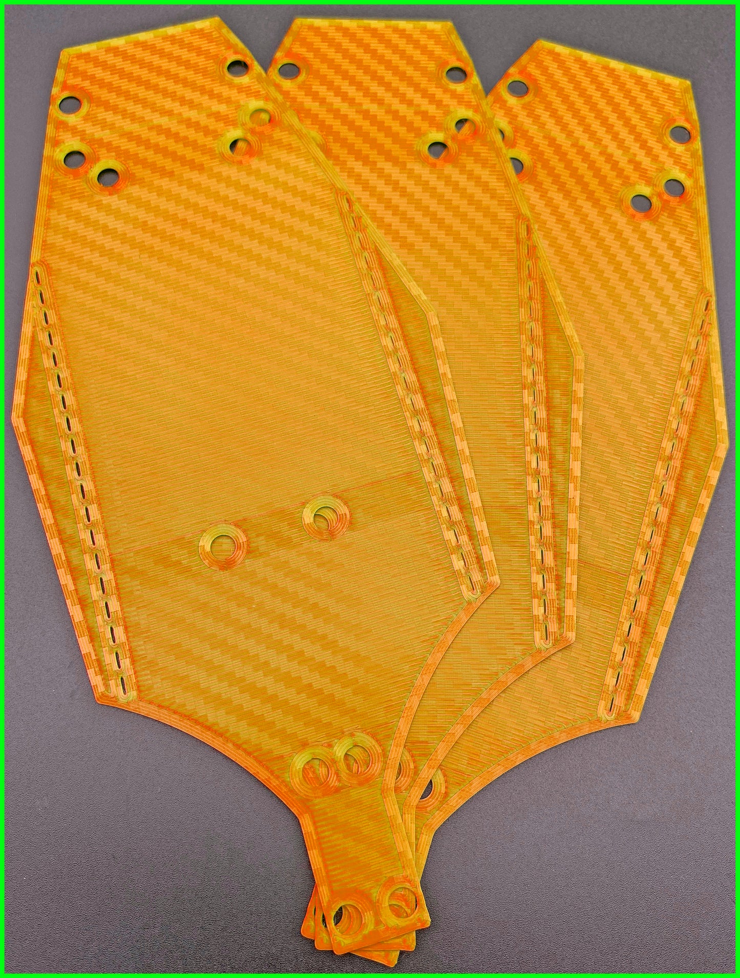 MINI B CHASSIS PROTECTOR 2D CARBON PATTERN