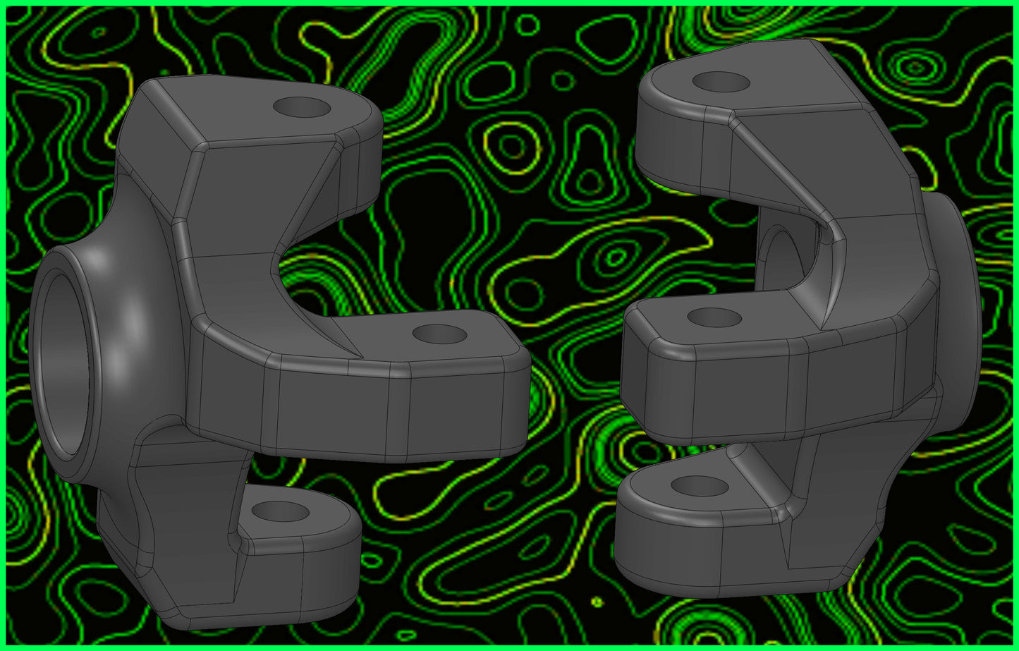 MINI B T FRONT STEERING KNUCKLES RL SET