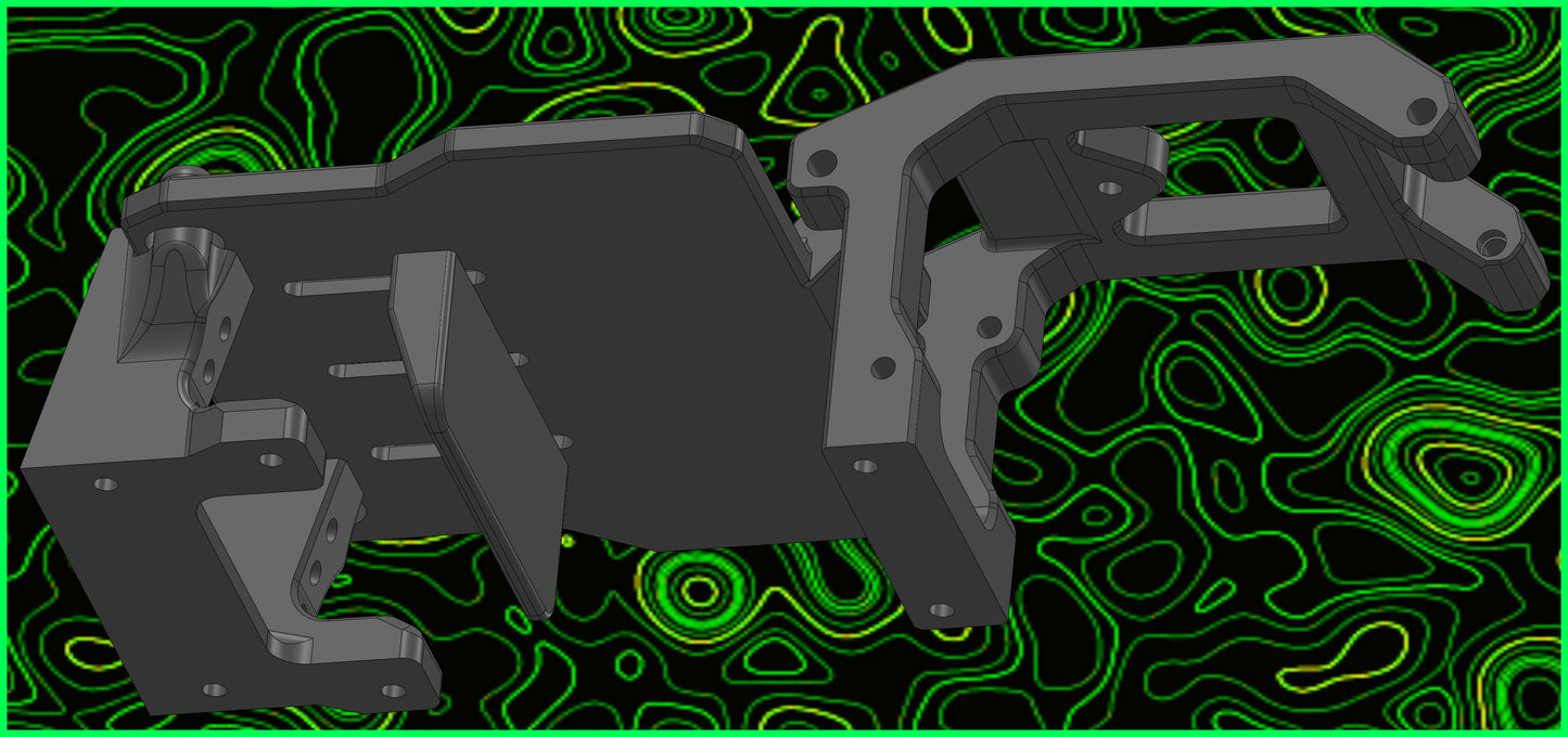 MINI T MOTOR BRACE ESC SERVO MOUNT LOW PRO BATT SYSTEM