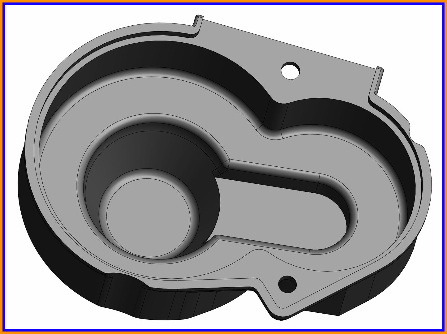 RC10 24 CLASSIC BUGGY SPUR GEAR COVER / LRG PINION