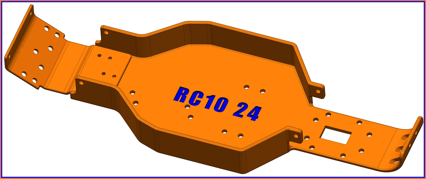 RC10 24 CLASSIC BUGGY BILLET ALUMINIUM CHASSIS SYSTEM
