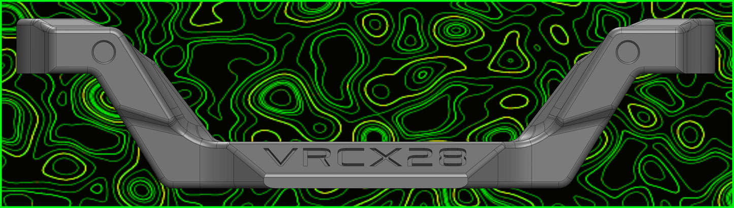 VRCX28 TEAM FRONT UPPER ARM 2/2 CAMBER CASTER BULKHEAD