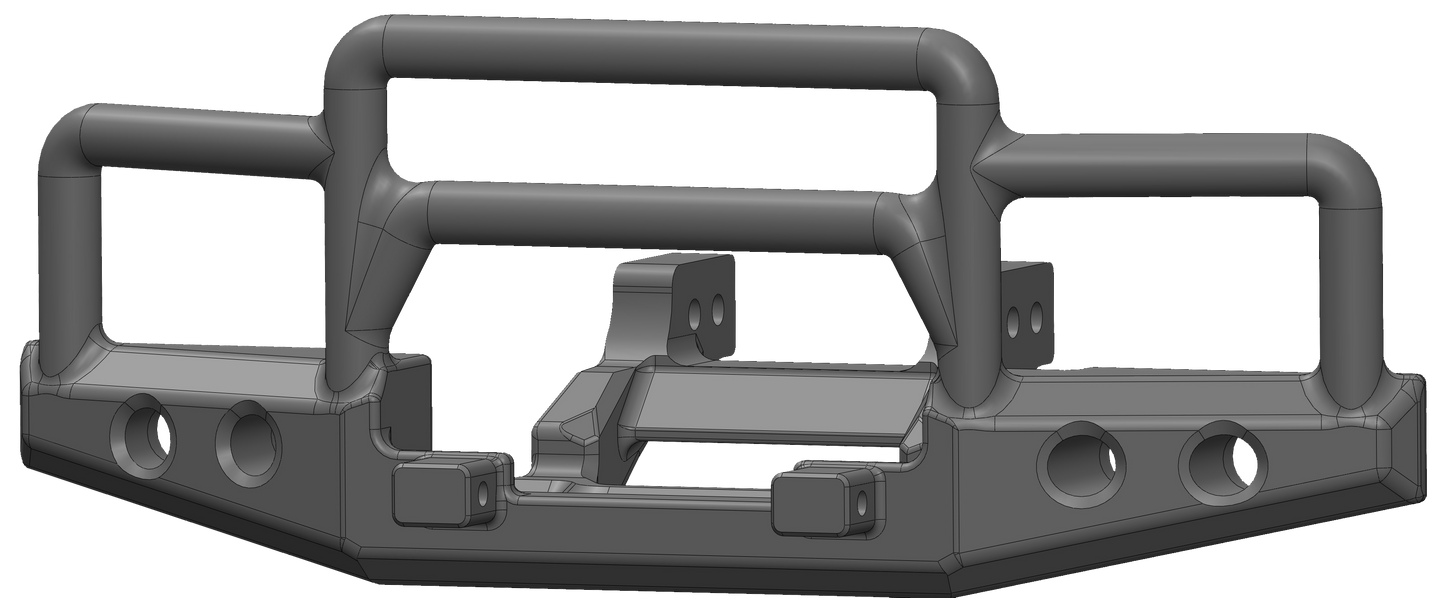 ACCENT 18 TRX4M DEFENDER FRONT BUMPER