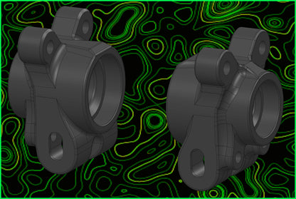 B7 REAR HUBS RIGHT LEFT SET SOLO