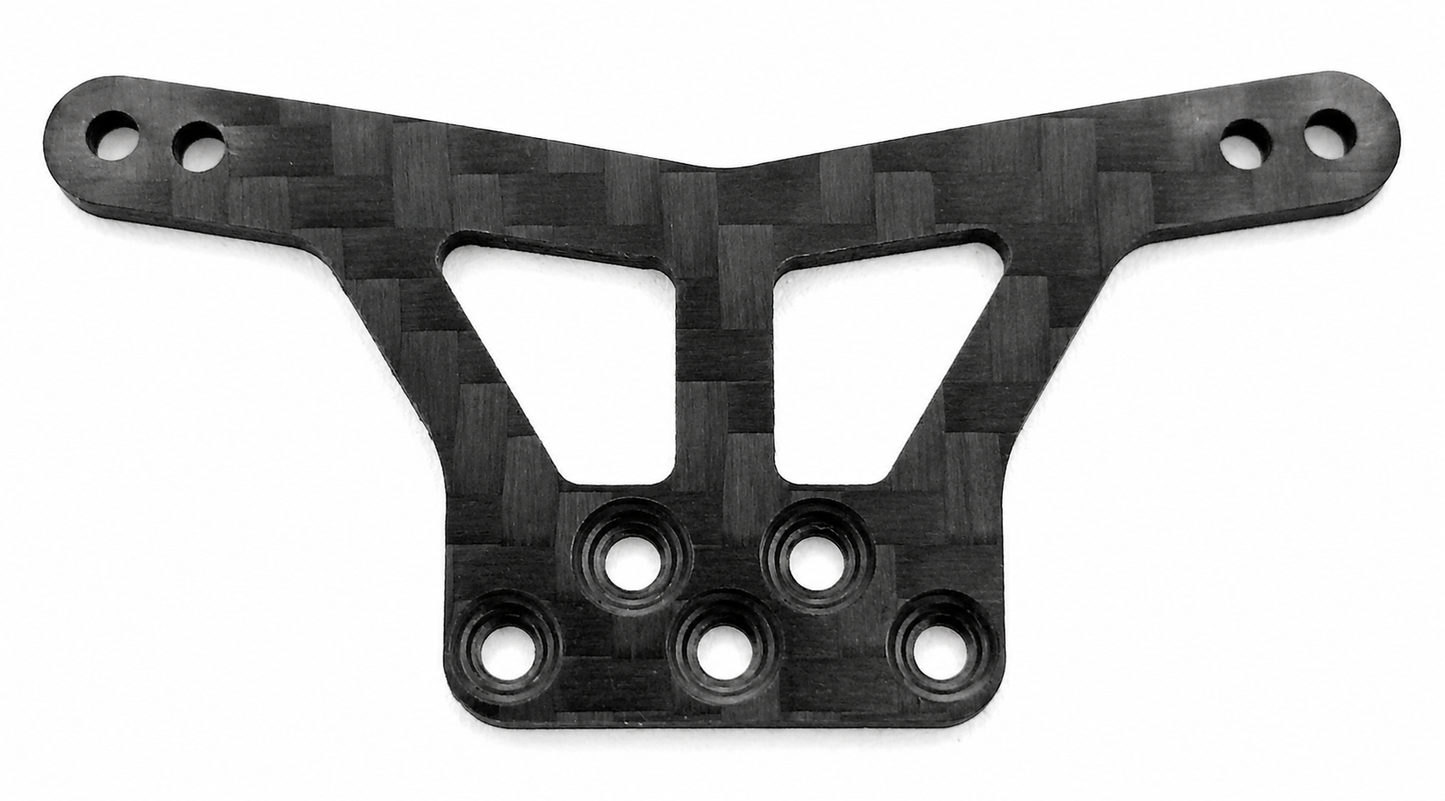 RC10 24 CLASSIC BUGGY V1 REAR CARBON FIBER SHOCK TOWER