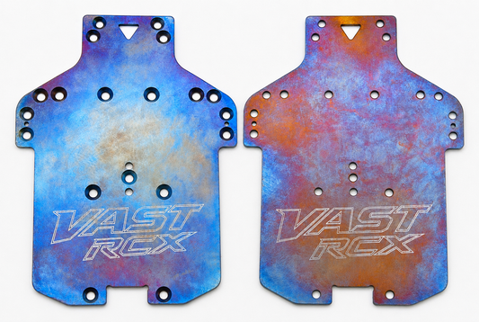 VRCX28 OG1 PRO TEAM RC28 TRUE 98MM STAINLESS STEEL CHASSIS