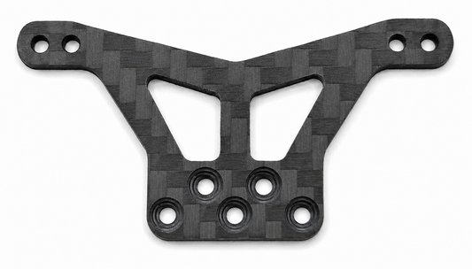 RC10 24 CLASSIC BUGGY V2 -2MM DROP REAR CARBON FIBER SHOCK TOWER