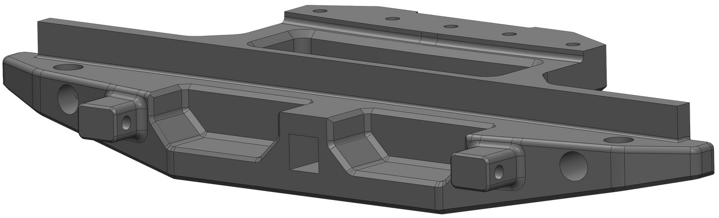 ACCENT 18 TRX4M REAR DEFENDER BUMPER