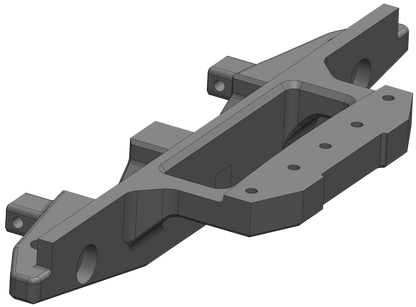 ACCENT 18 TRX4M REAR DEFENDER BUMPER