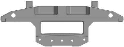 ACCENT 18 TRX4M REAR DEFENDER BUMPER