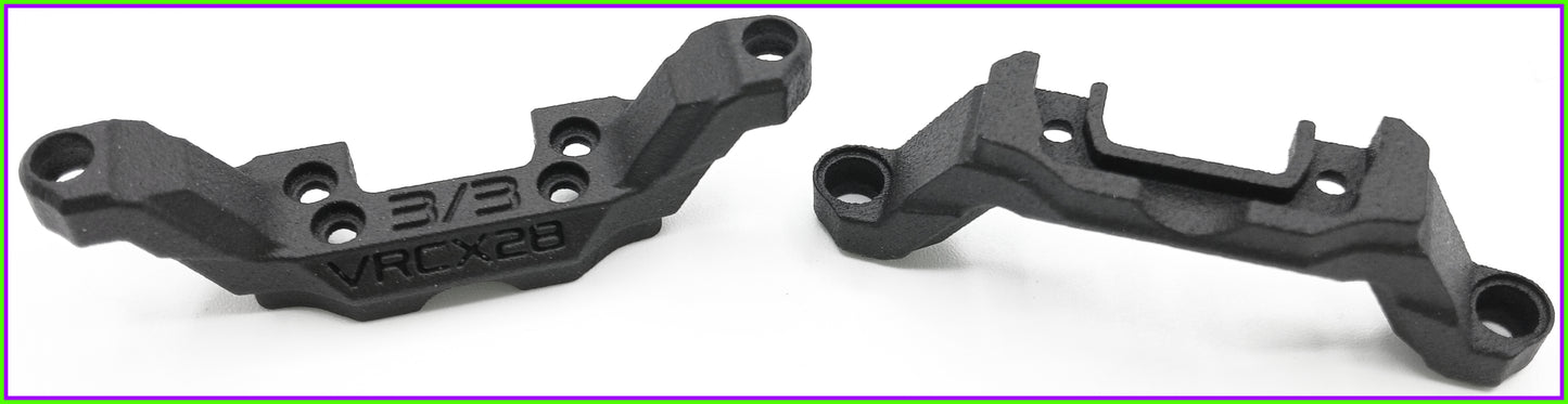 VRCX28 V2 PRO TEAM FRONT UPPER ARM 3/3 CAMBER / CASTER