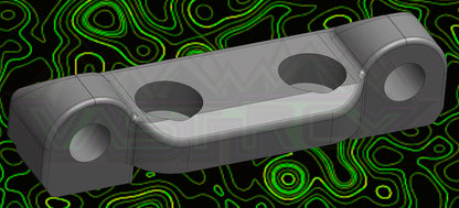 MICRO B CONTROL ARM REAR FORWARD HINGE PIN BLOCK