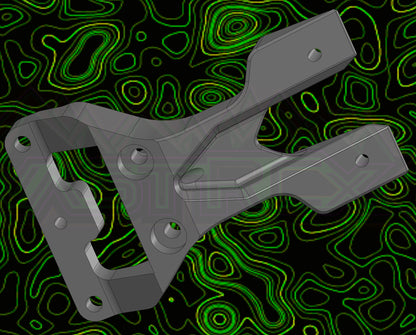 MICR B REAR SHOCK TOWER REAR WING BULKHEAD